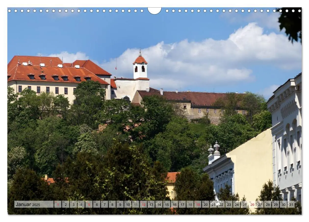 Bild: 9783435463633 | Mähren - Brünn (Wandkalender 2025 DIN A3 quer), CALVENDO...