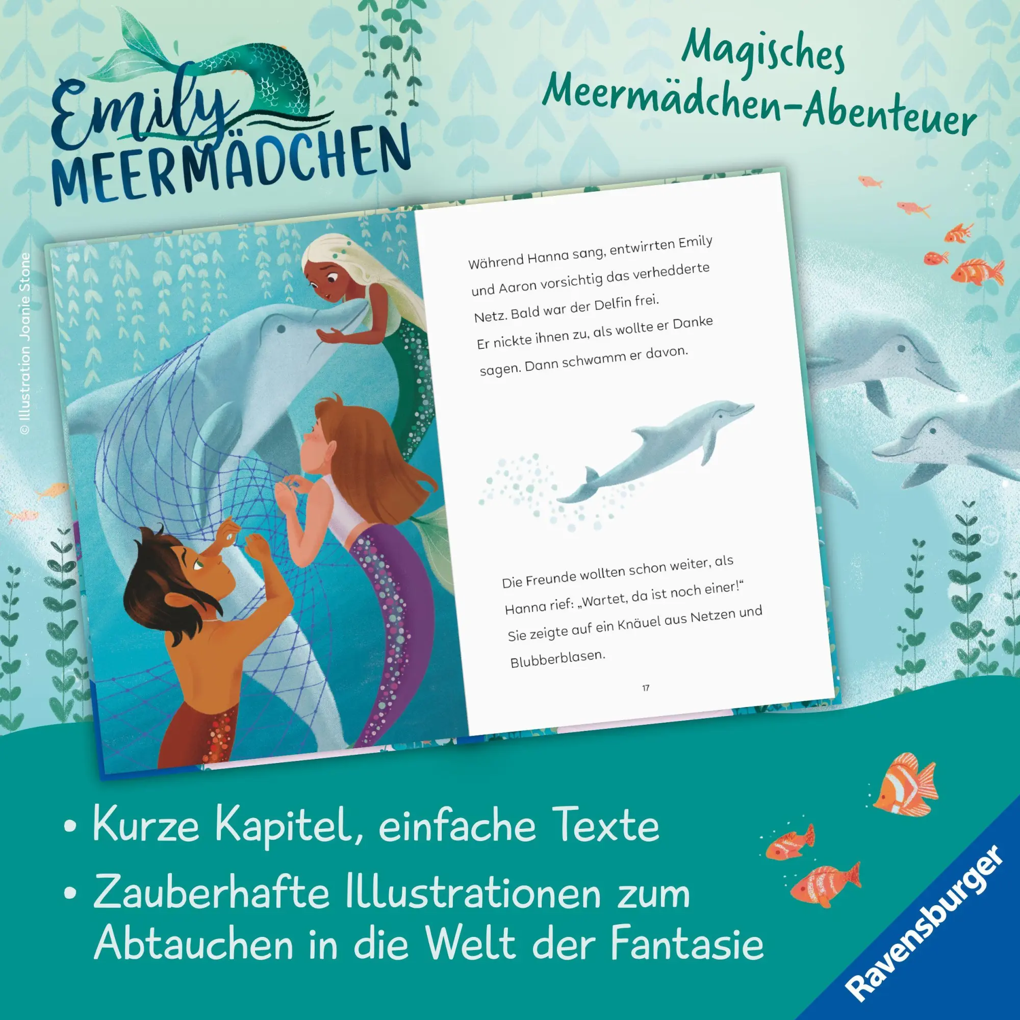 Bild: 9783473463633 | Emily Meermädchen, Band 4 - Rettung für die Delfine | Liz Kessler
