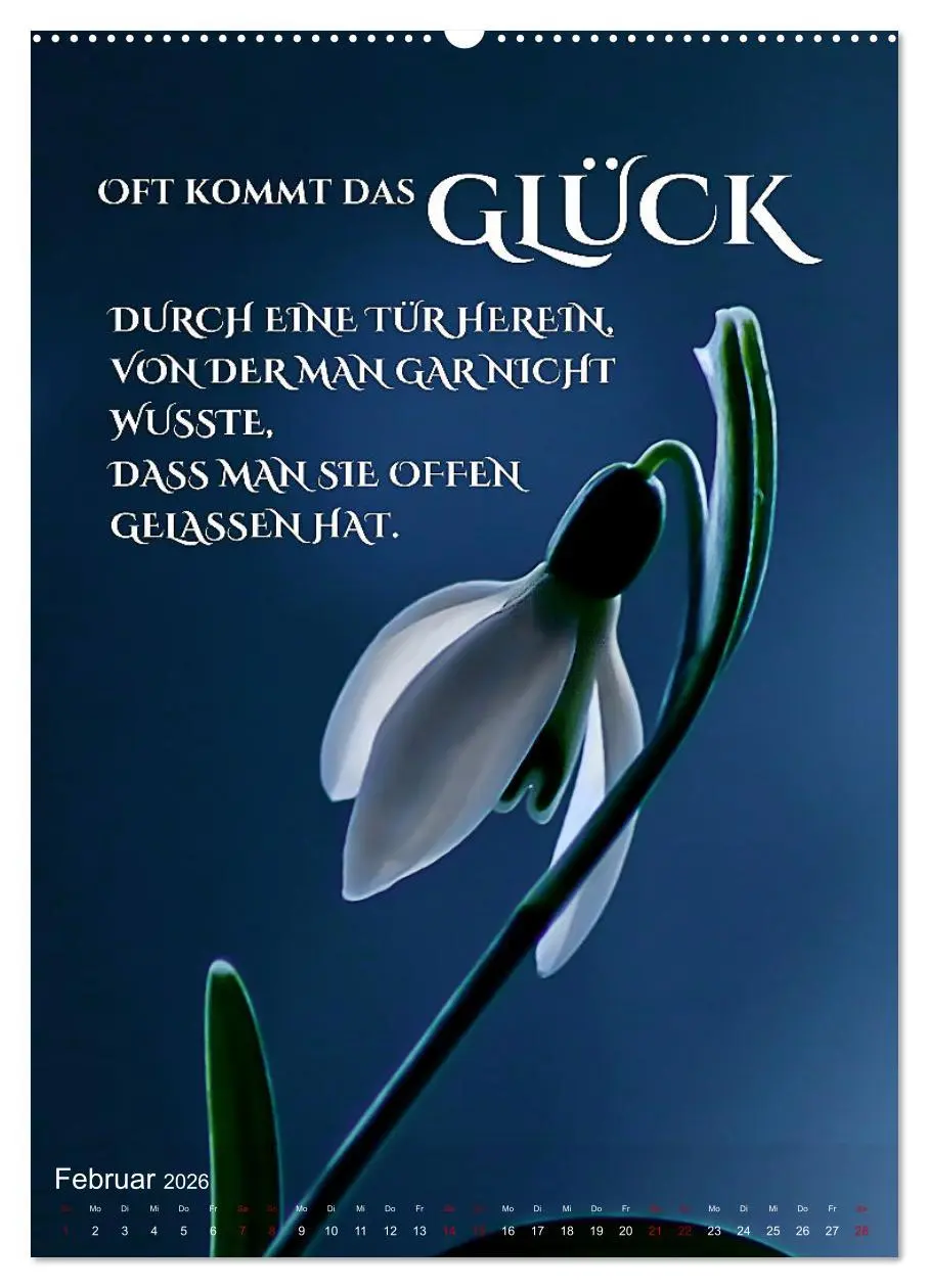 Bild: 9783516263633 | ICH WÜNSCHE DIR GLÜCK - 12 Monate mit inspirierenden Glückszitaten...