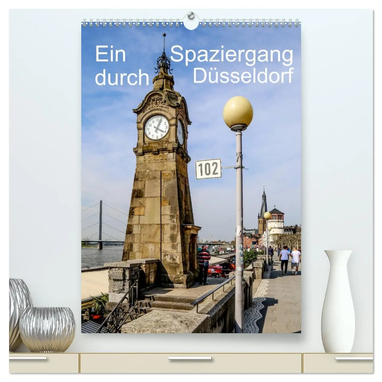 Cover: 9783516403633 | Ein Spaziergang durch Düsseldorf (hochwertiger Premium Wandkalender...