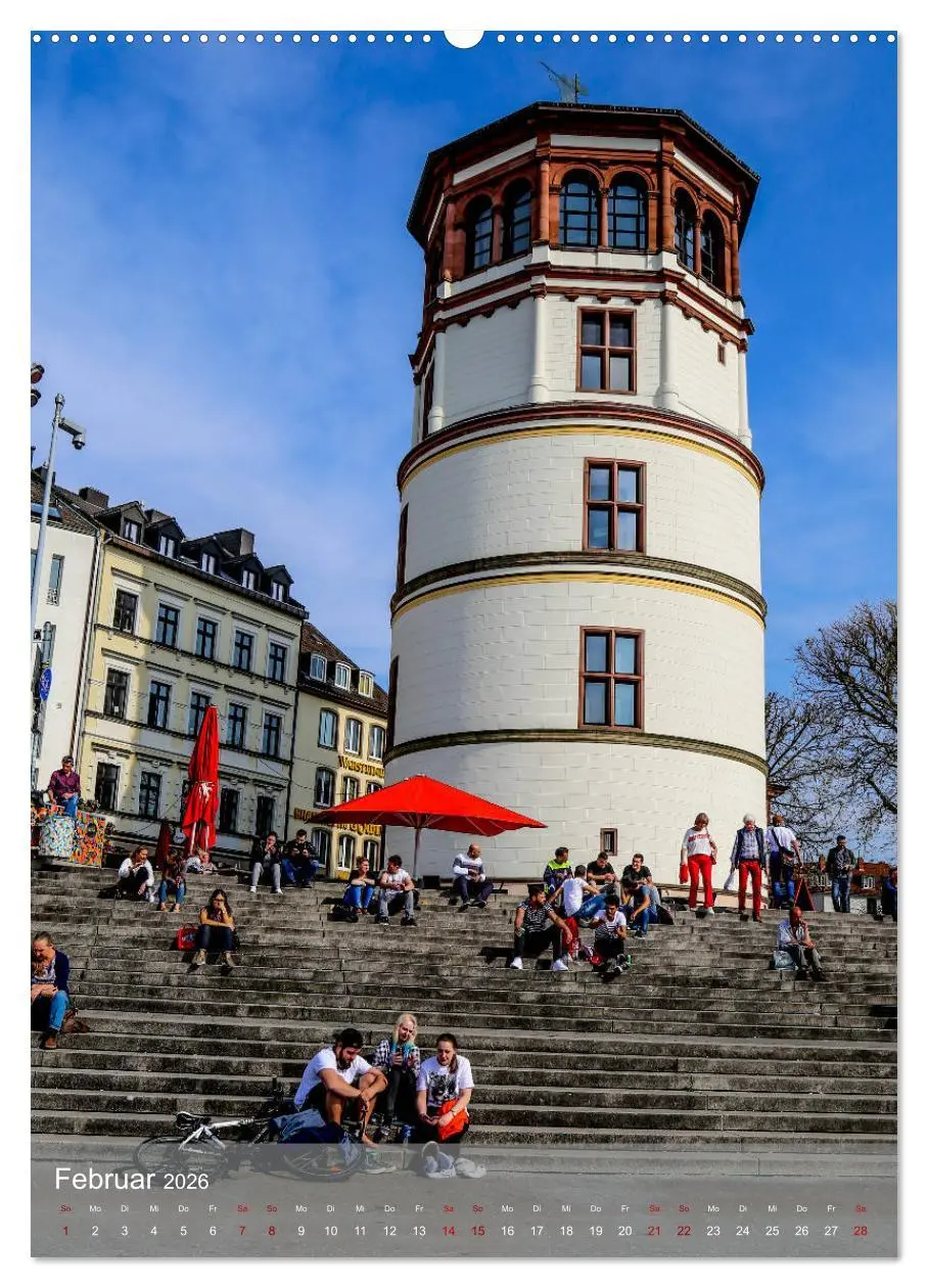 Bild: 9783516403633 | Ein Spaziergang durch Düsseldorf (hochwertiger Premium Wandkalender...