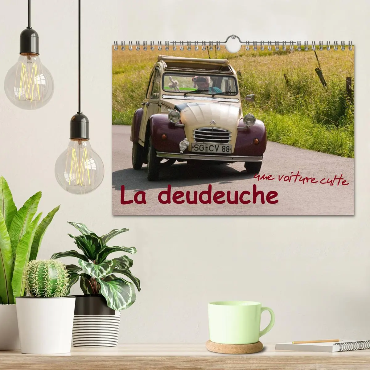 Bild: 9783516573633 | La deudeuche une voiture culte (Calendrier mural 2026 DIN A4...