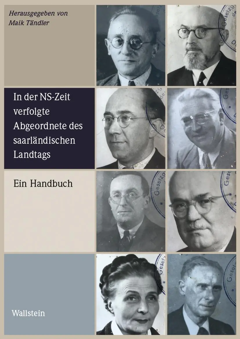 Cover: 9783835353633 | In der NS-Zeit verfolgte Abgeordnete des saarländischen Landtags