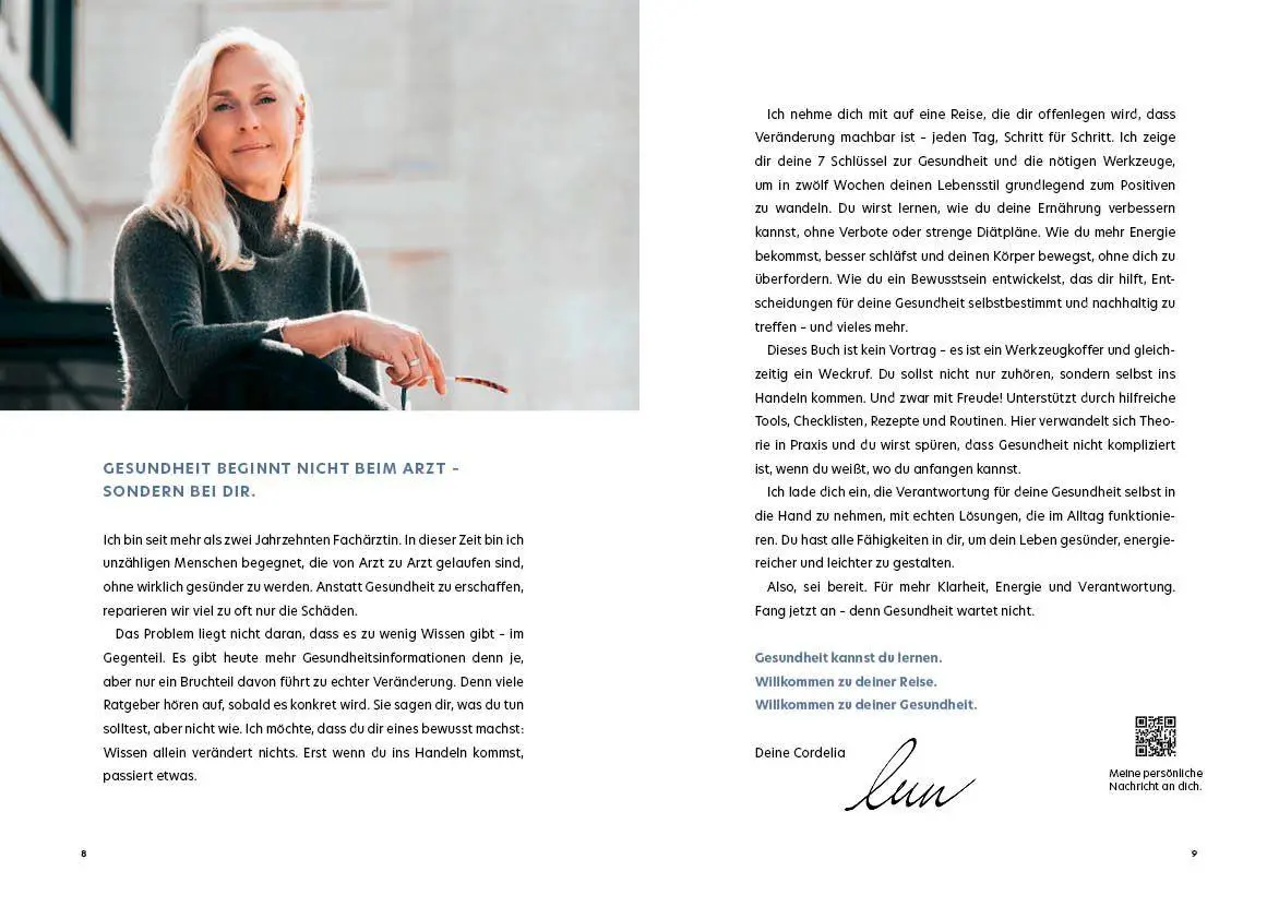 Bild: 9783954533633 | Gesundheit kannst du lernen. | Cordelia Schott | Taschenbuch | 250 S.