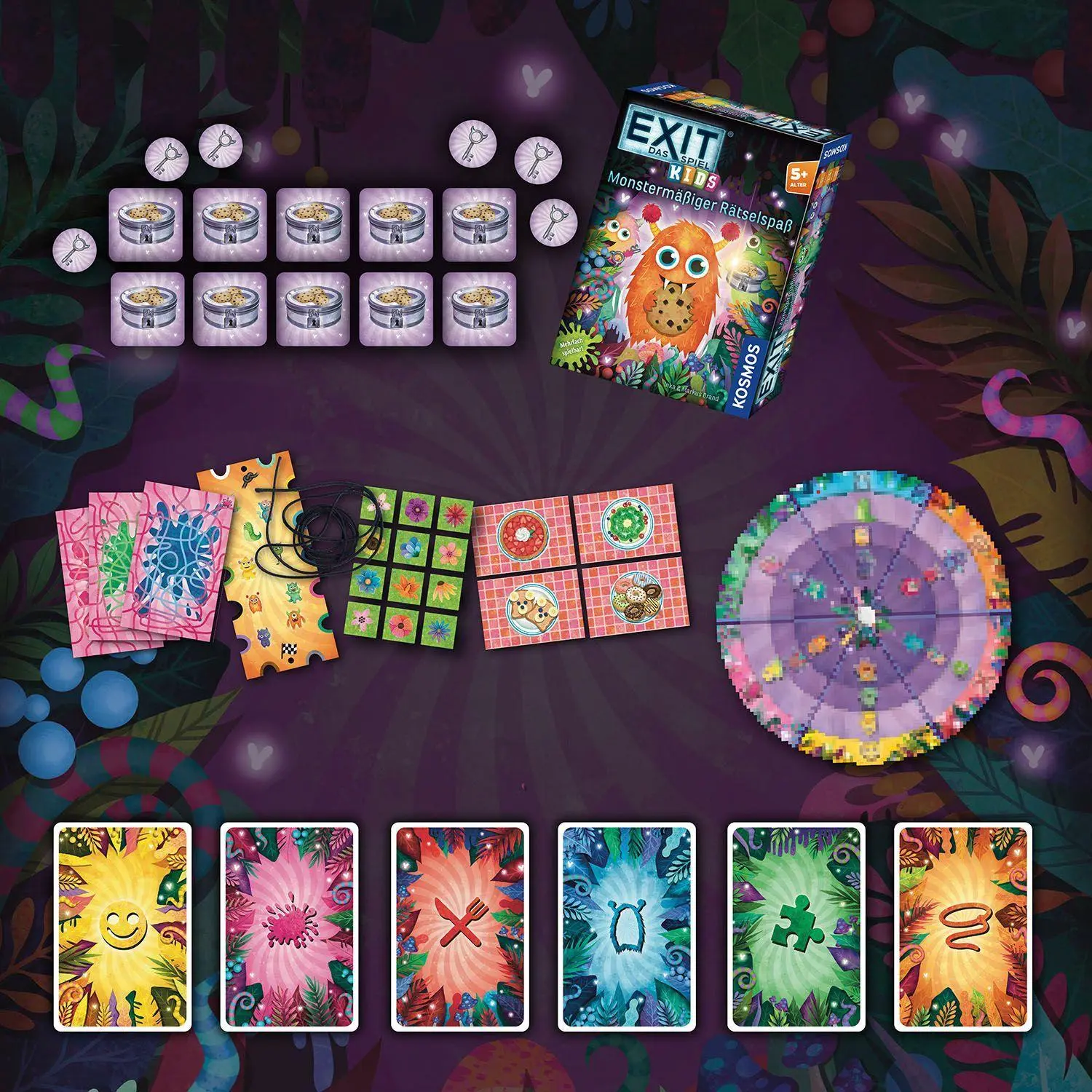 Bild: 4002051683733 | EXIT® - Das Spiel - Kids: Monstermäßiger Rätselspaß | Spiel | Brand
