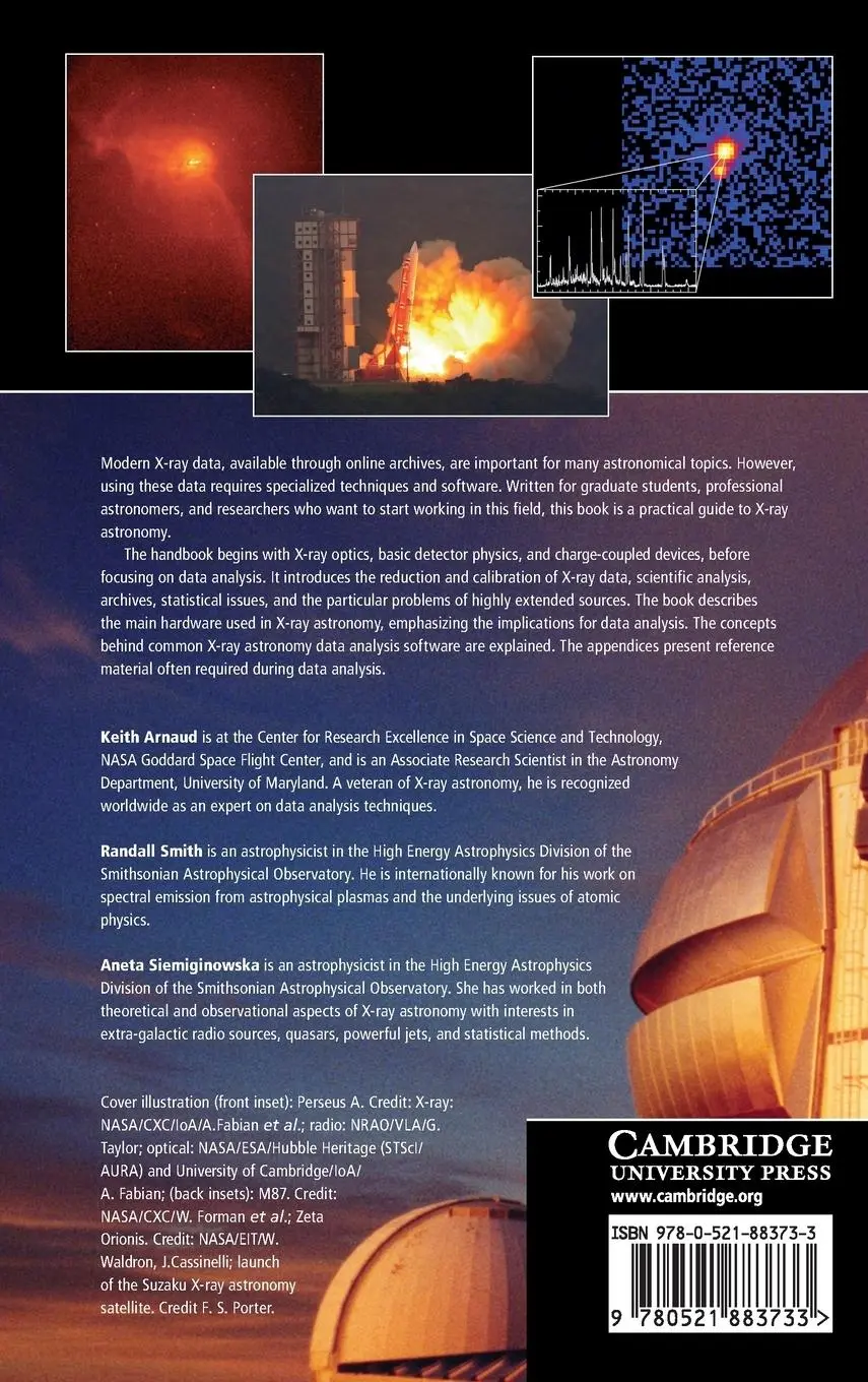 Rückseite: 9780521883733 | Handbook of X-ray Astronomy | Keith Arnaud (u. a.) | Buch | Englisch
