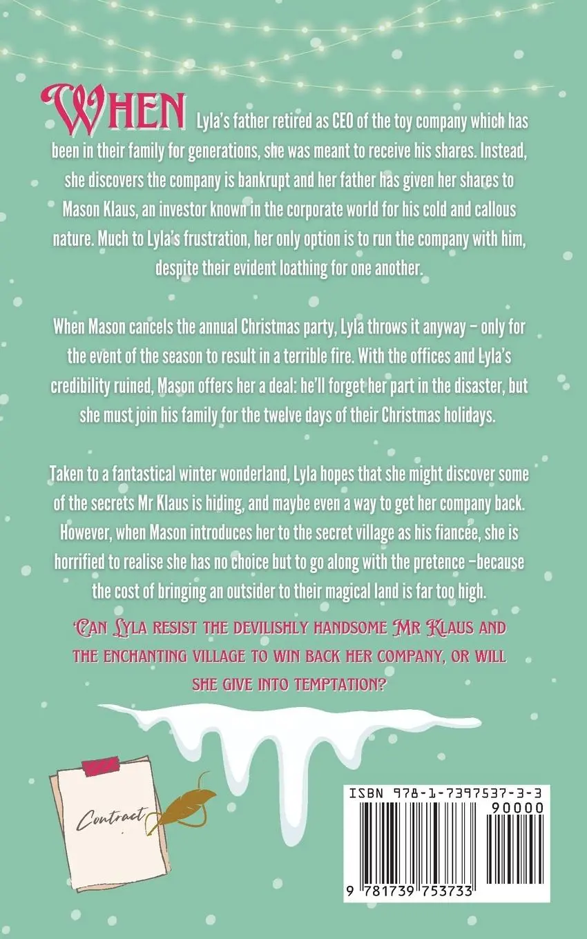 Rückseite: 9781739753733 | The Naughty Or Nice Clause | Kate Callaghan | Taschenbuch | Englisch