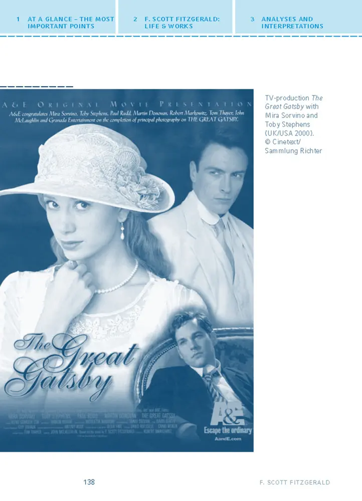 Bild: 9783129303733 | The Great Gatsby von F. Scott Fitzgerald | F Scott Fitzgerald | Buch