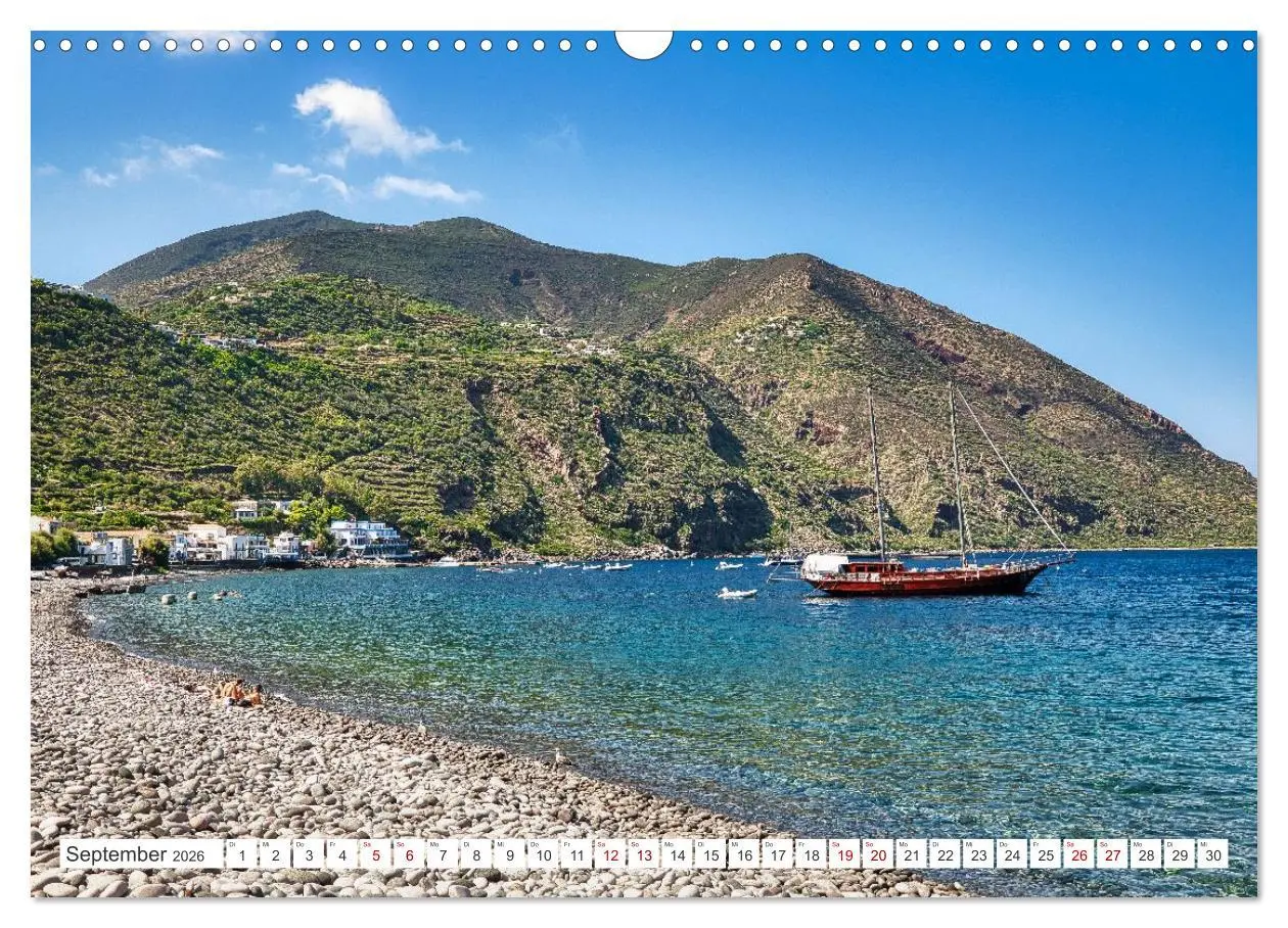 Bild: 9783457303733 | Italien - Inselparadiese von Capri bis Alicudi (Wandkalender 2026...