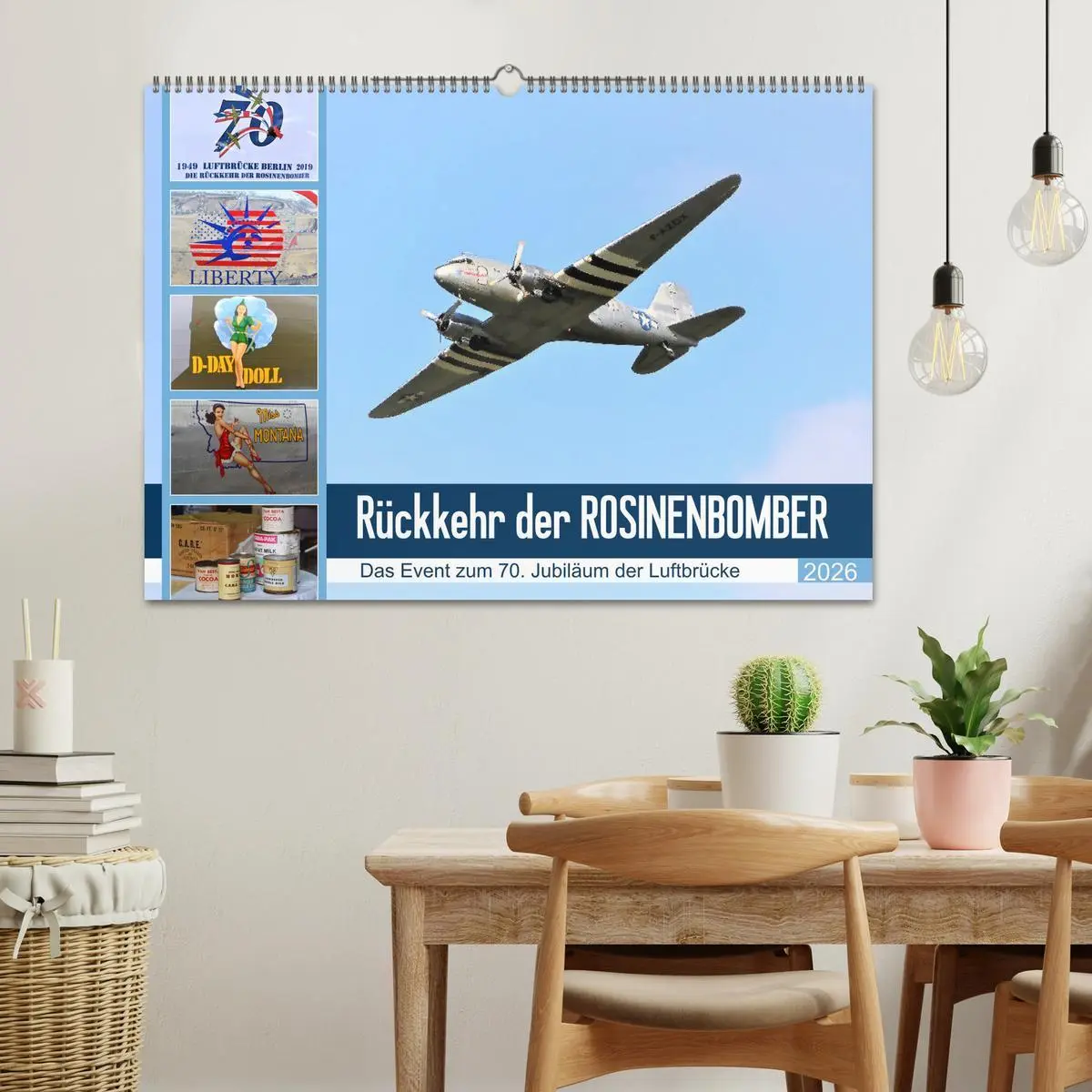 Bild: 9783457783733 | Rückkehr der Rosinenbomber (Wandkalender 2026 DIN A2 quer),...