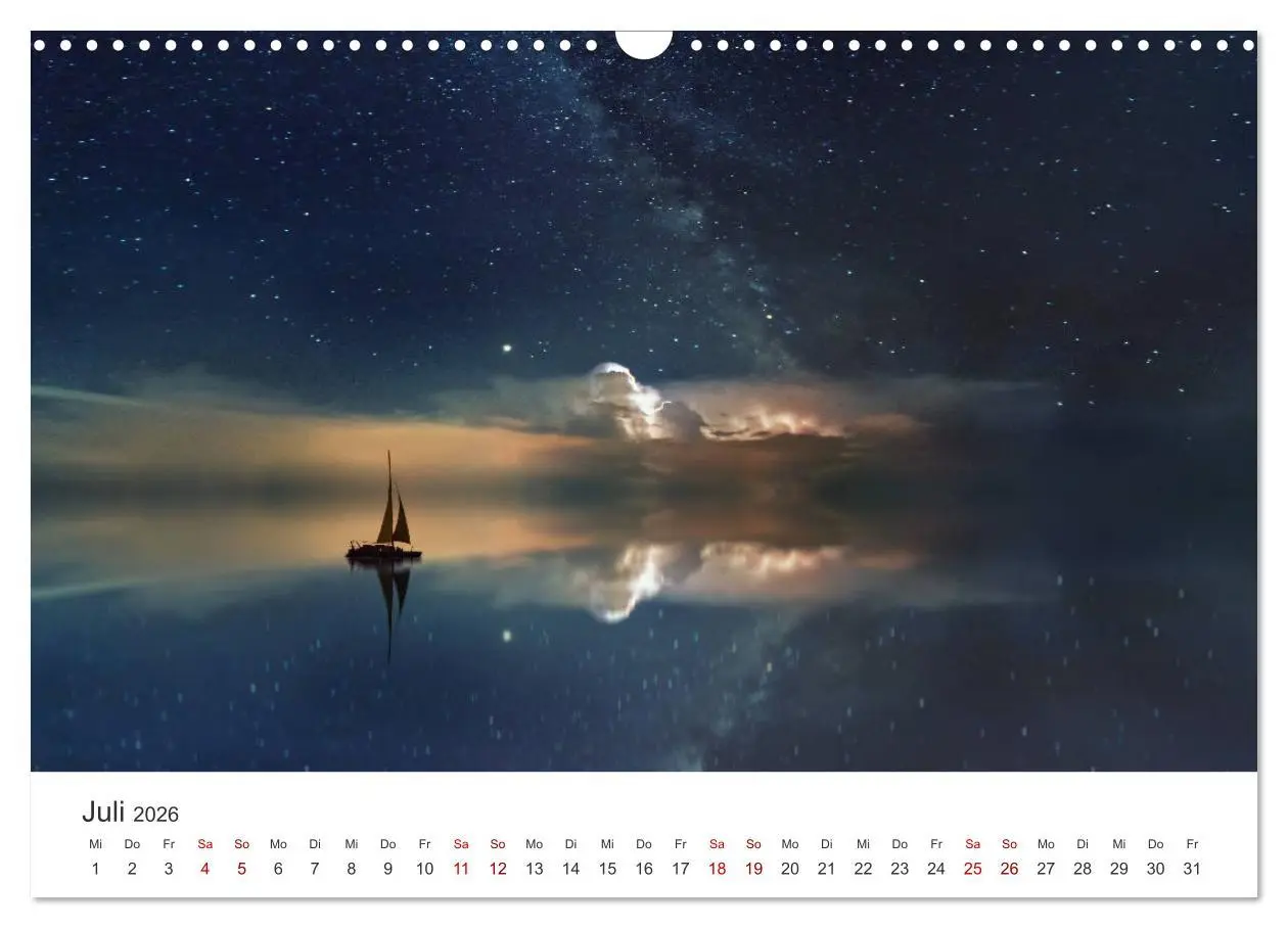Bild: 9783457923733 | Nachthimmel - Unfassbare Fotografien der Sterne. (Wandkalender 2026...