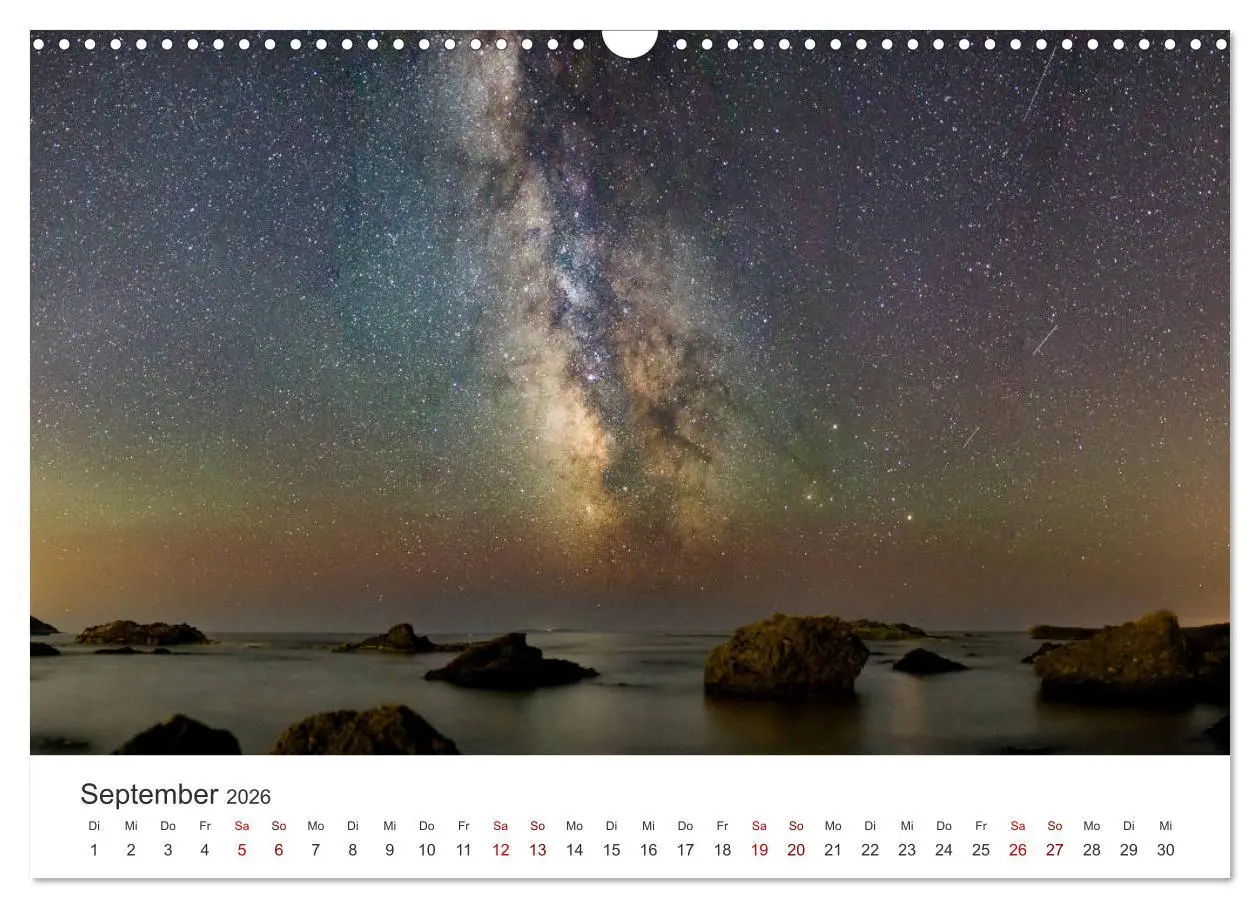 Bild: 9783457923733 | Nachthimmel - Unfassbare Fotografien der Sterne. (Wandkalender 2026...
