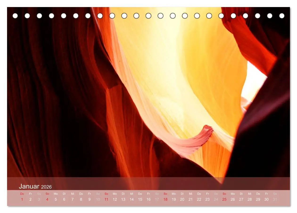 Bild: 9783516183733 | Der Antelope Canyon (Tischkalender 2026 DIN A5 quer), CALVENDO...