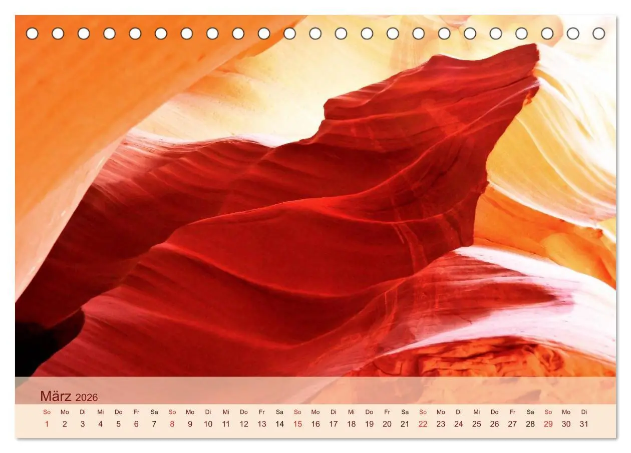 Bild: 9783516183733 | Der Antelope Canyon (Tischkalender 2026 DIN A5 quer), CALVENDO...