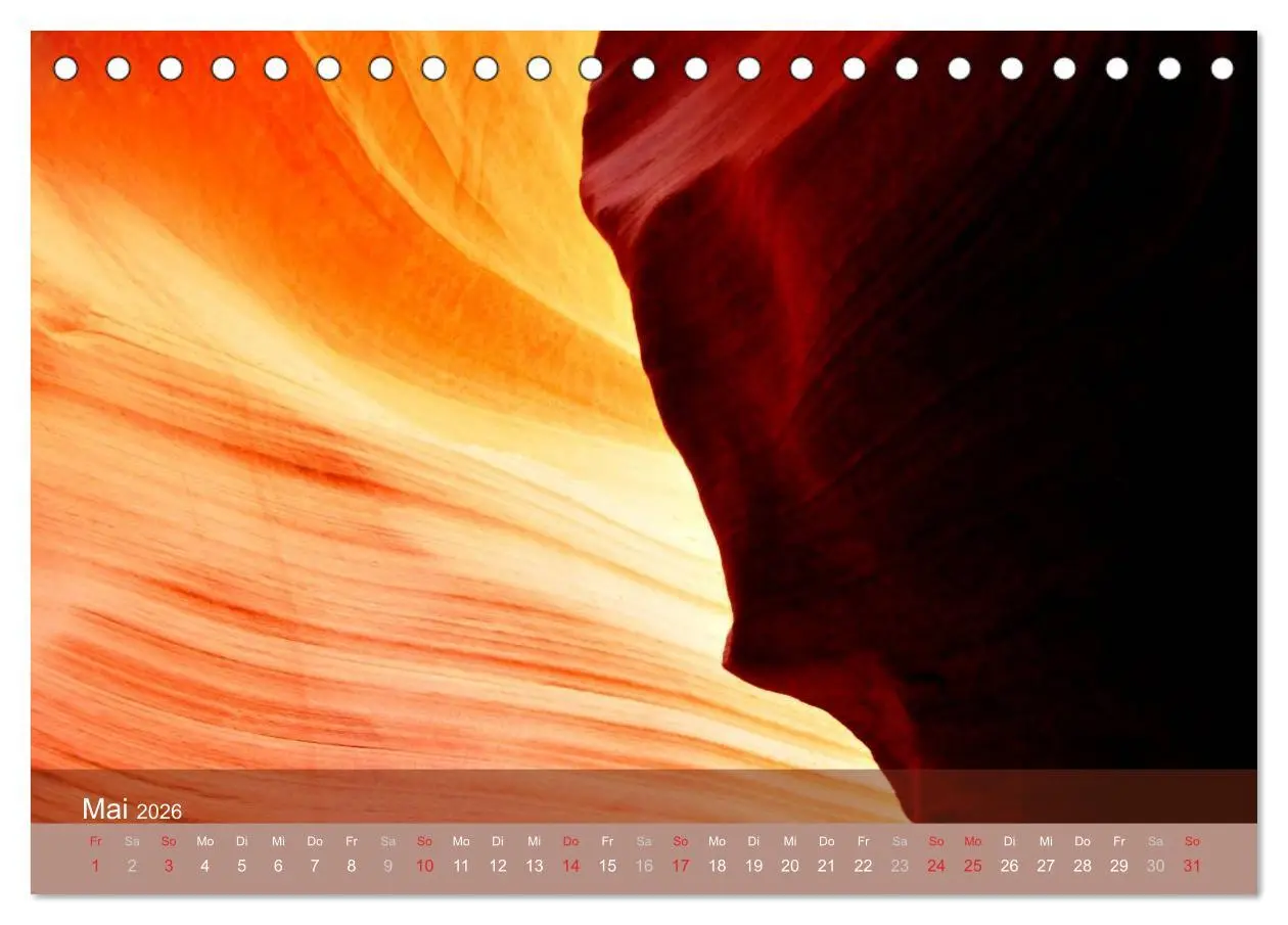 Bild: 9783516183733 | Der Antelope Canyon (Tischkalender 2026 DIN A5 quer), CALVENDO...
