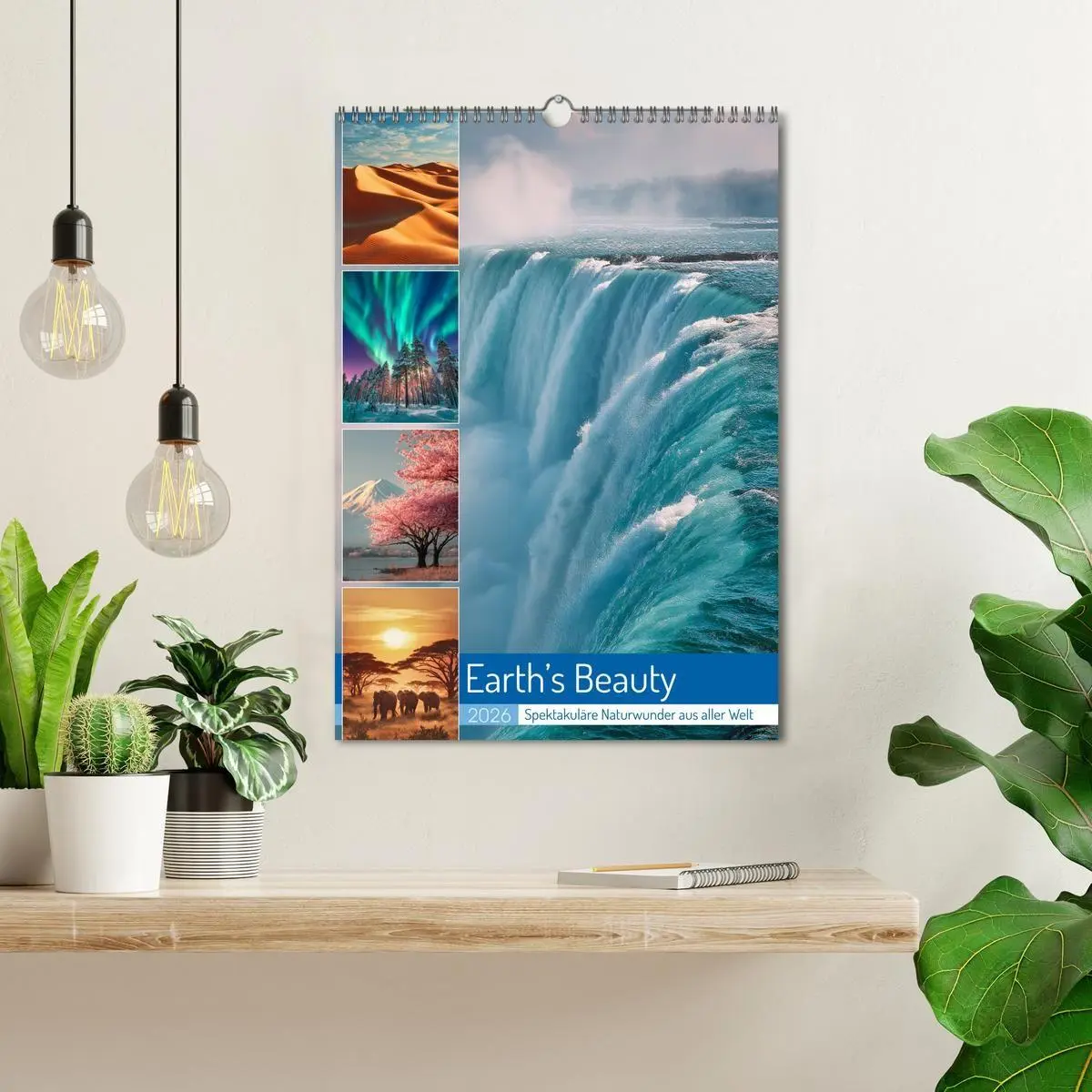 Bild: 9783516703733 | Earth's Beauty (Wandkalender 2026 DIN A3 hoch), CALVENDO...