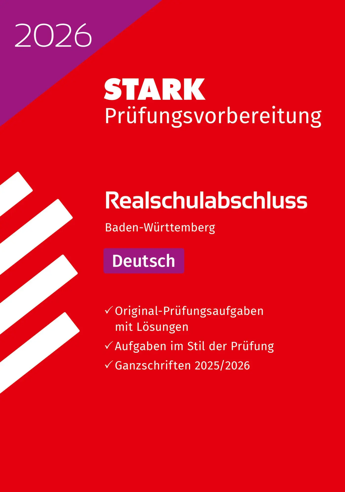 Cover: 9783849063733 | STARK Deutsch - Realschulabschluss 2026 BW - Prüfungsvorbereitung