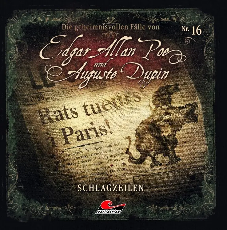 Cover: 9783962823733 | Die geheimnisvollen Fälle von Edgar Allan Poe und Auguste Dupin -...