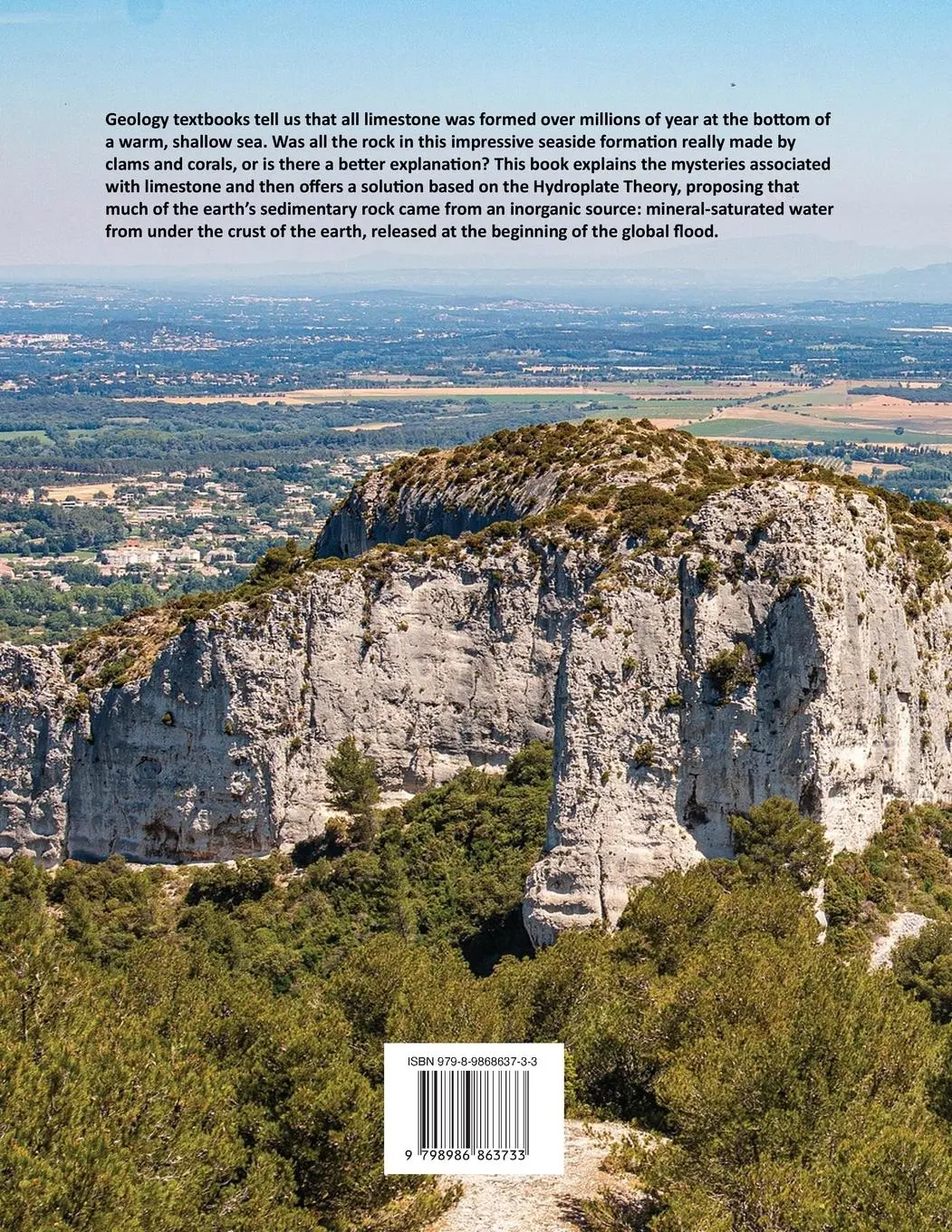 Rückseite: 9798986863733 | Exploring the Mysteries of Limestone with Hydroplate Theory | Mchenry
