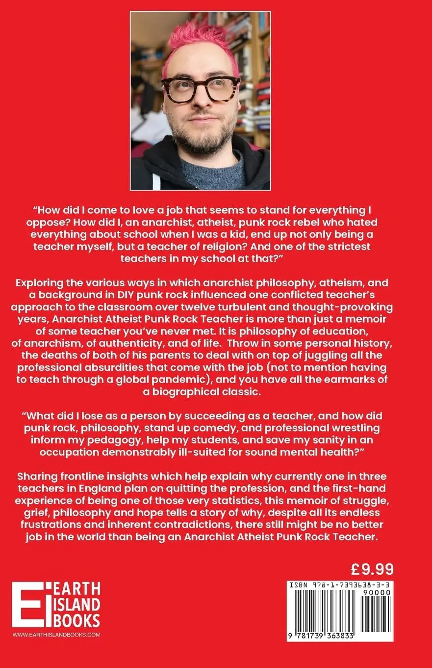 Rückseite: 9781739363833 | Anarchist Atheist Punk Rock Teacher | Dan McKee | Taschenbuch | 2023