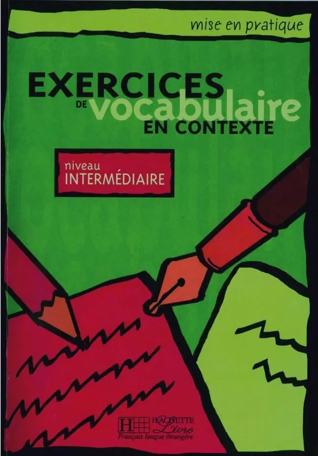 Cover: 9783191433833 | Exercices de vocabulaire en contexte, Livre de l'élève - Niveau...