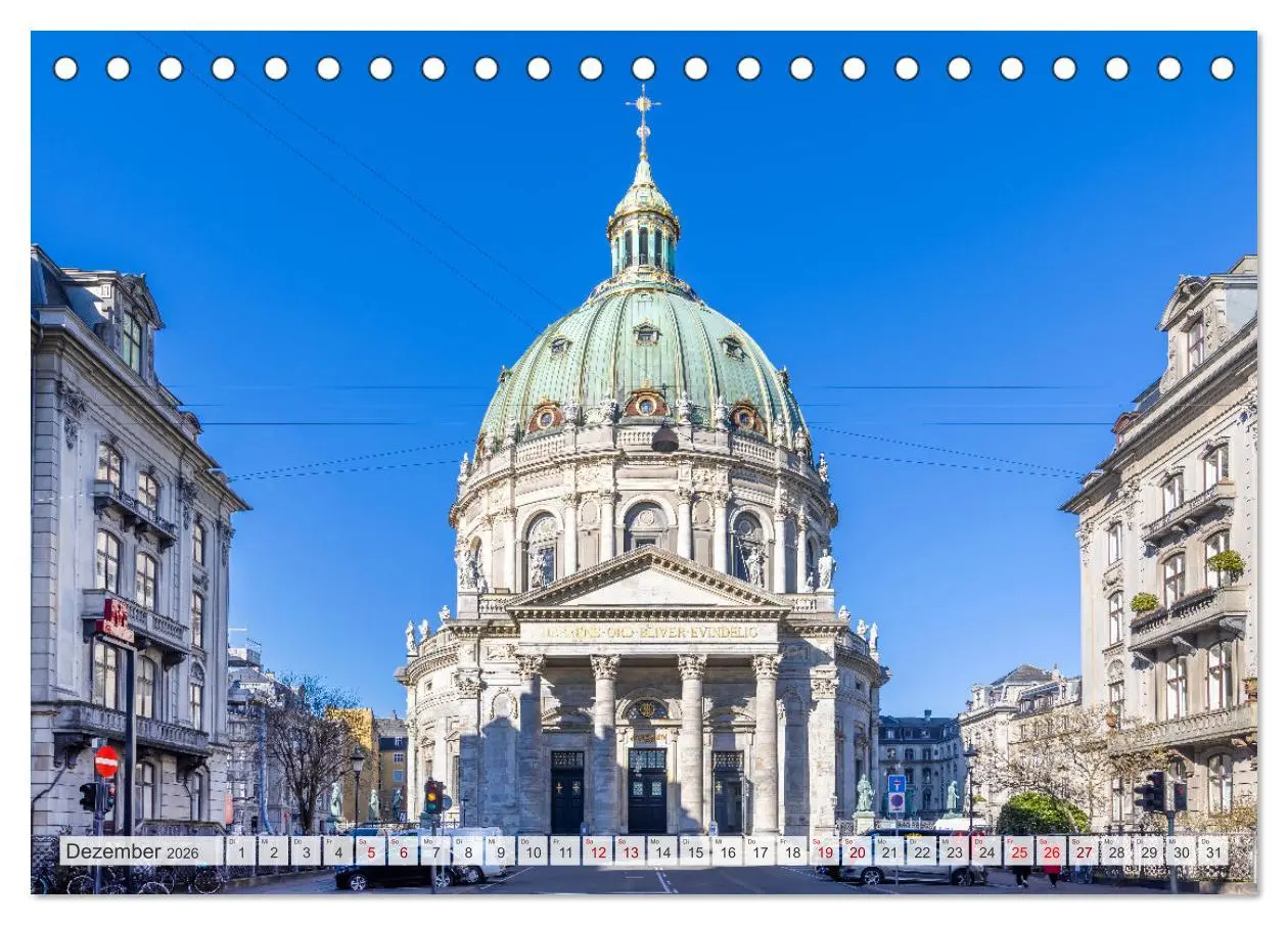 Bild: 9783457533833 | KOPENHAGEN Malerisches Stadtherz (Tischkalender 2026 DIN A5 quer),...