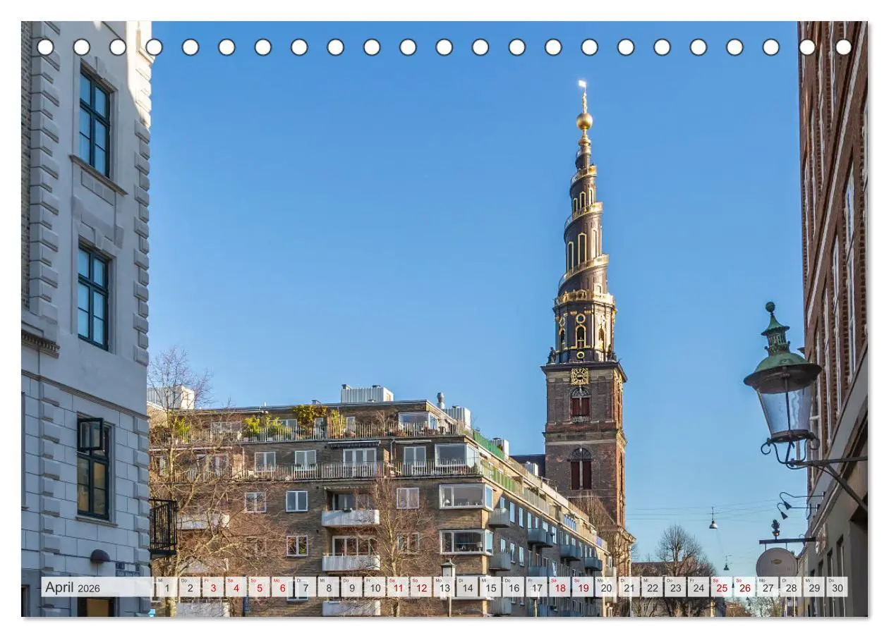 Bild: 9783457533833 | KOPENHAGEN Malerisches Stadtherz (Tischkalender 2026 DIN A5 quer),...