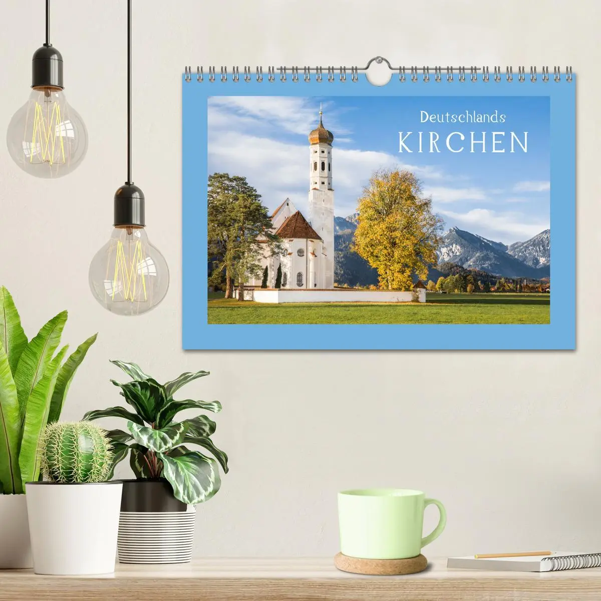 Bild: 9783457913833 | Deutschlands Kirchen (Wandkalender 2026 DIN A4 quer), CALVENDO...