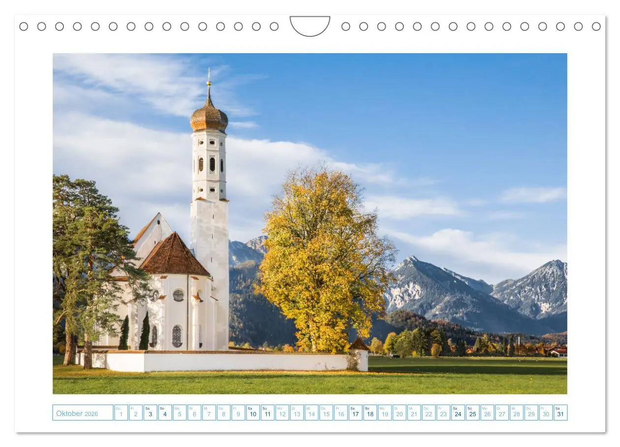 Bild: 9783457913833 | Deutschlands Kirchen (Wandkalender 2026 DIN A4 quer), CALVENDO...