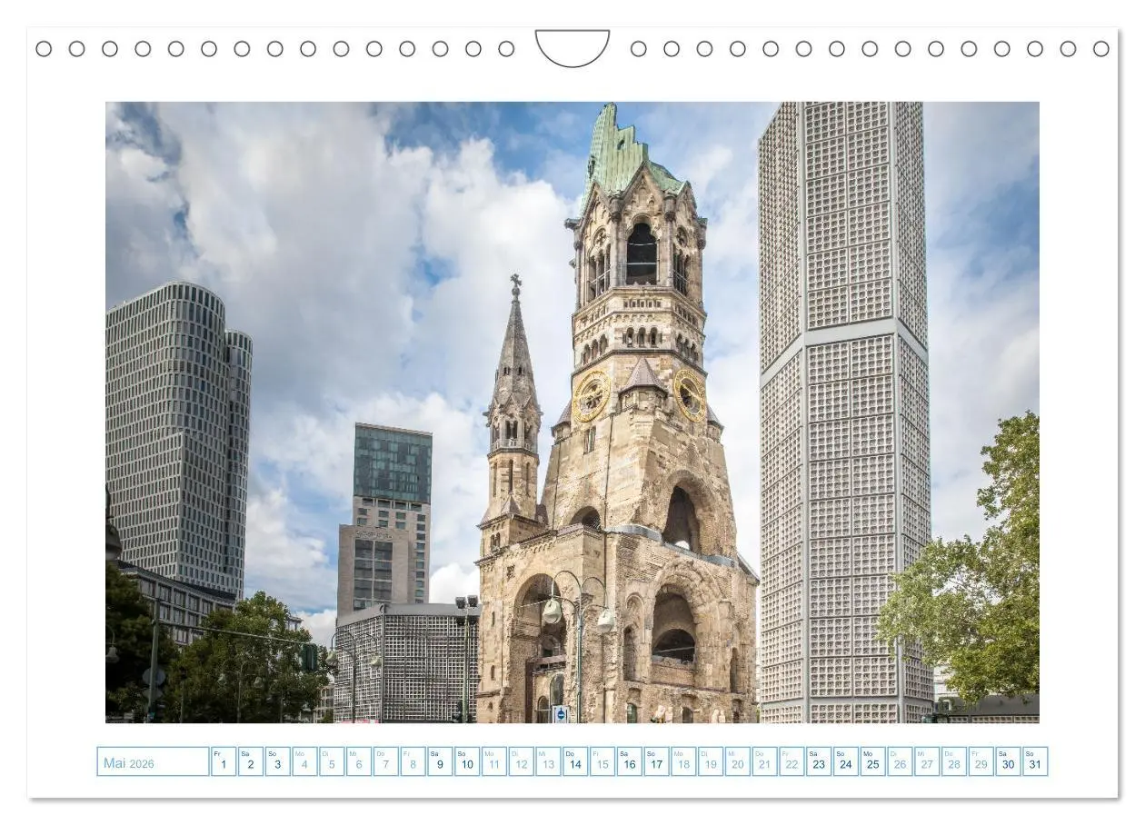 Bild: 9783457913833 | Deutschlands Kirchen (Wandkalender 2026 DIN A4 quer), CALVENDO...