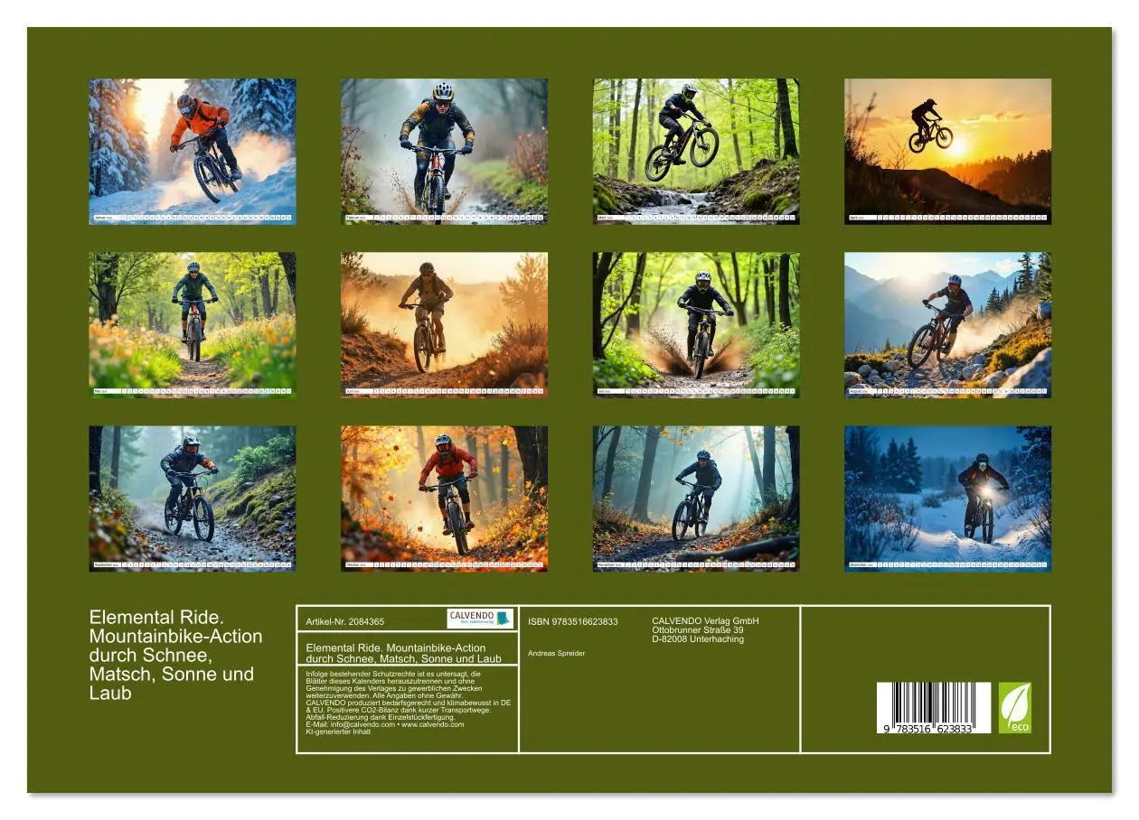 Bild: 9783516623833 | Elemental Ride. Mountainbike-Action durch Schnee, Matsch, Sonne und...
