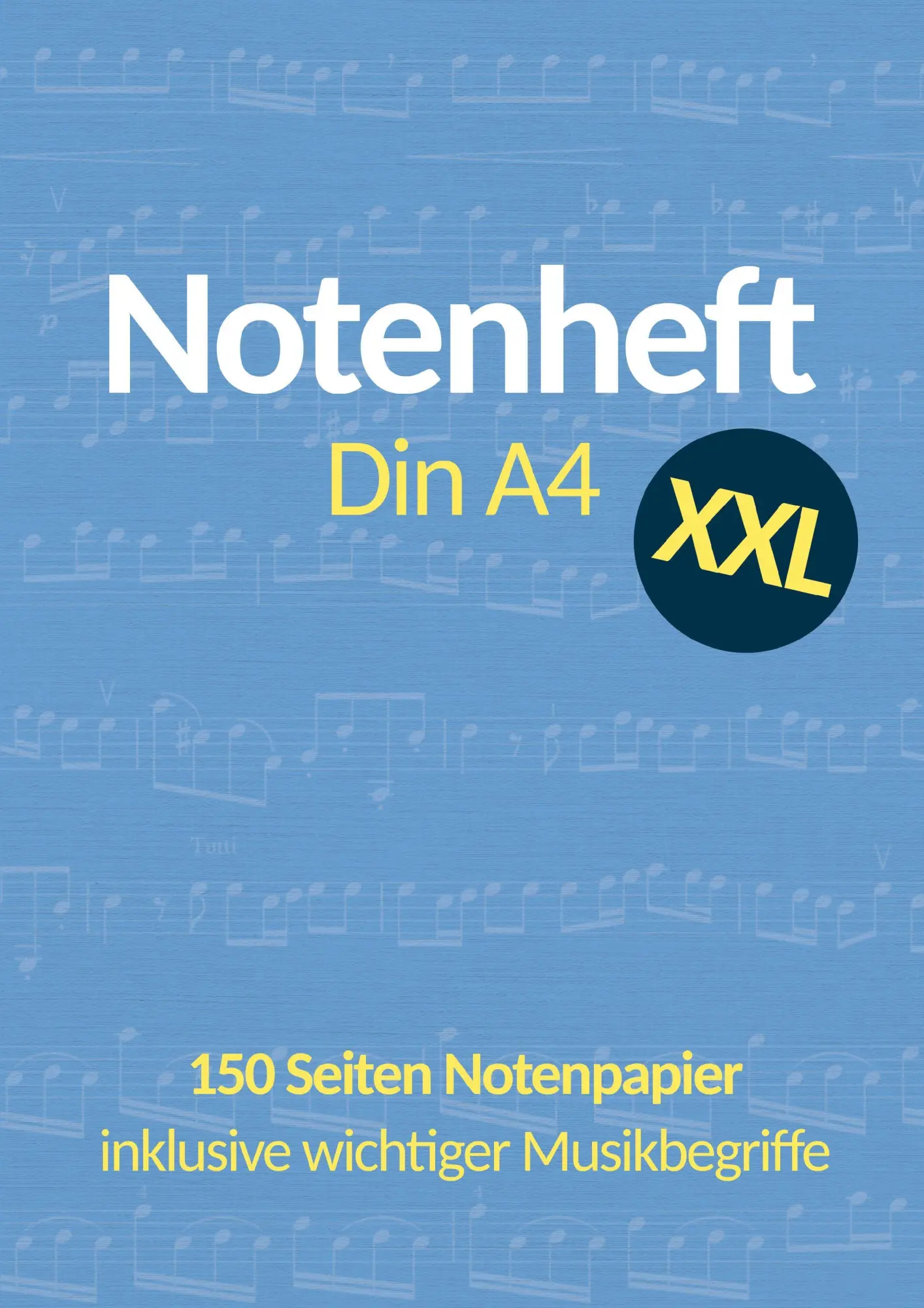 Cover: 9783950553833 | Notenheft DIN A4 XXL | Ludwig Harmon | Taschenbuch | Deutsch | 2026