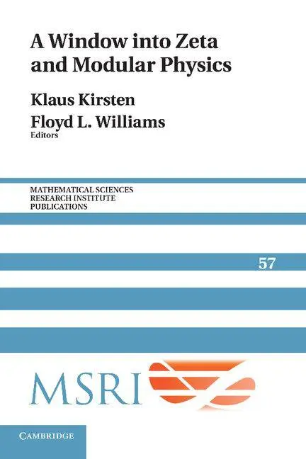 Cover: 9781107633933 | A Window into Zeta and Modular Physics | Klaus Kirsten (u. a.) | Buch