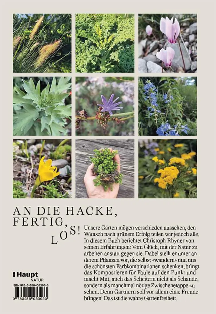 Rückseite: 9783258083933 | Frei gärtnern | Einfach wachsen lassen und der Natur Raum geben | Buch