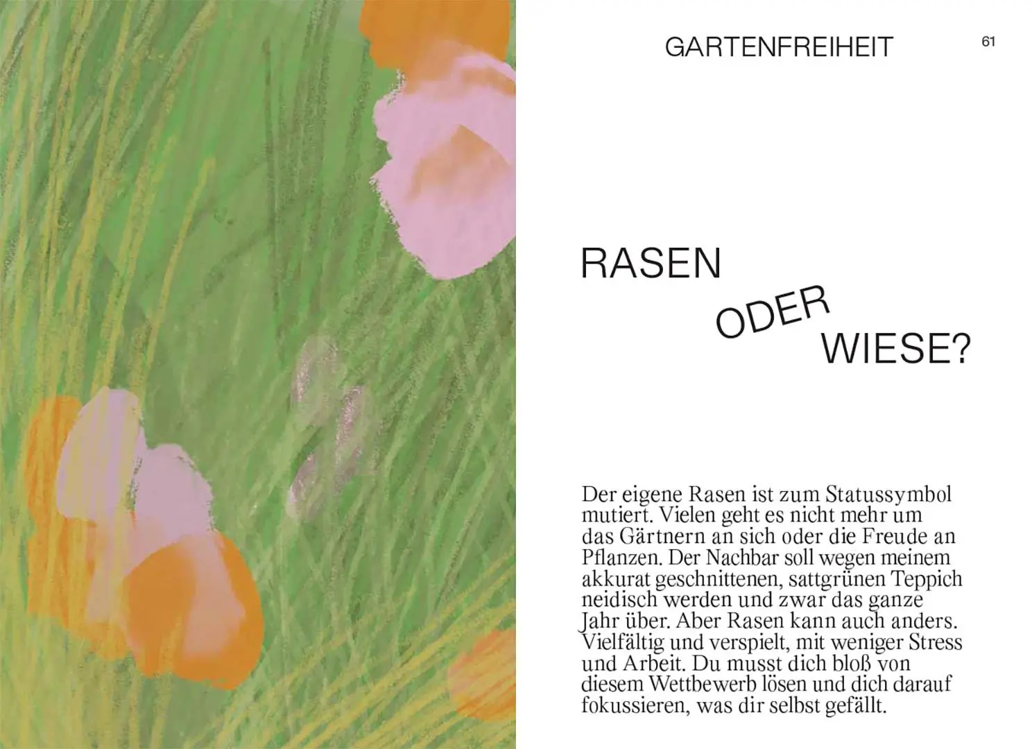 Bild: 9783258083933 | Frei gärtnern | Einfach wachsen lassen und der Natur Raum geben | Buch