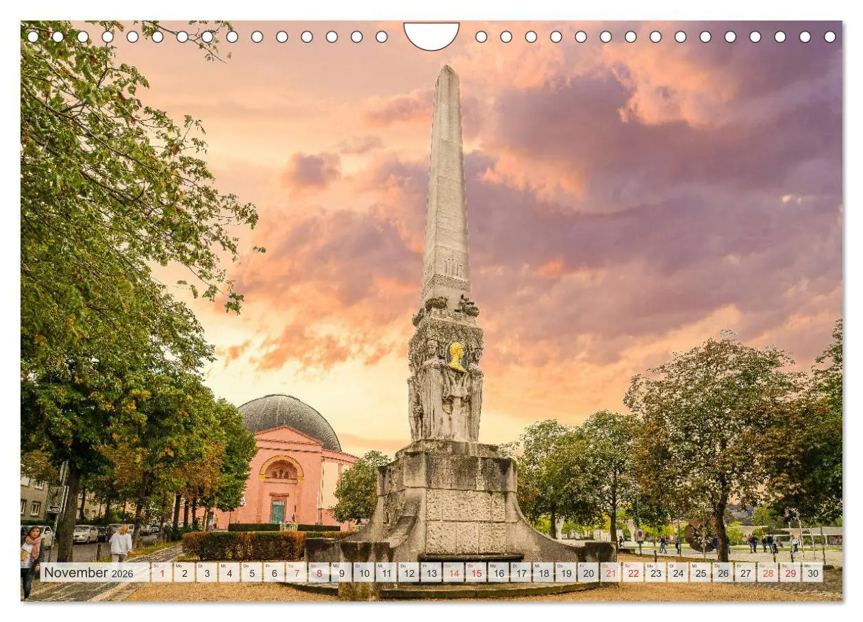 Bild: 9783457763933 | Darmstadt Stadtansichten (Wandkalender 2026 DIN A4 quer), CALVENDO...