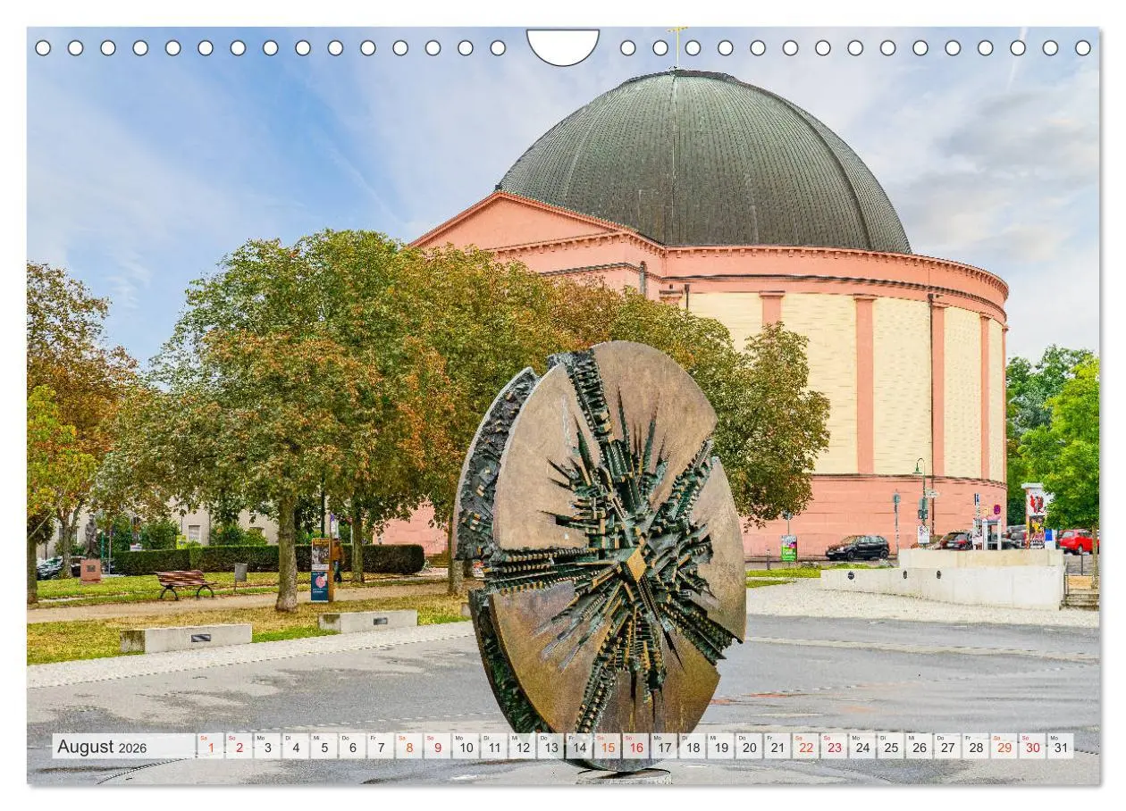 Bild: 9783457763933 | Darmstadt Stadtansichten (Wandkalender 2026 DIN A4 quer), CALVENDO...