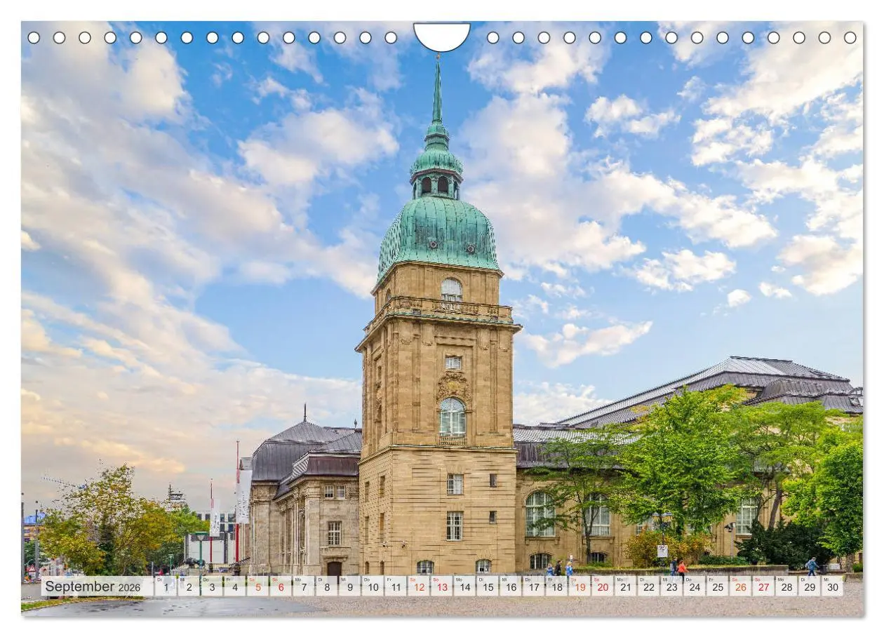 Bild: 9783457763933 | Darmstadt Stadtansichten (Wandkalender 2026 DIN A4 quer), CALVENDO...