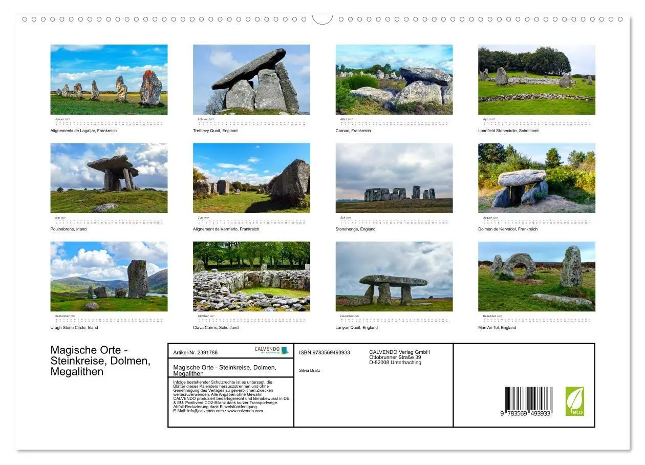 Bild: 9783569493933 | Magische Orte - Steinkreise, Dolmen, Megalithen (hochwertiger...
