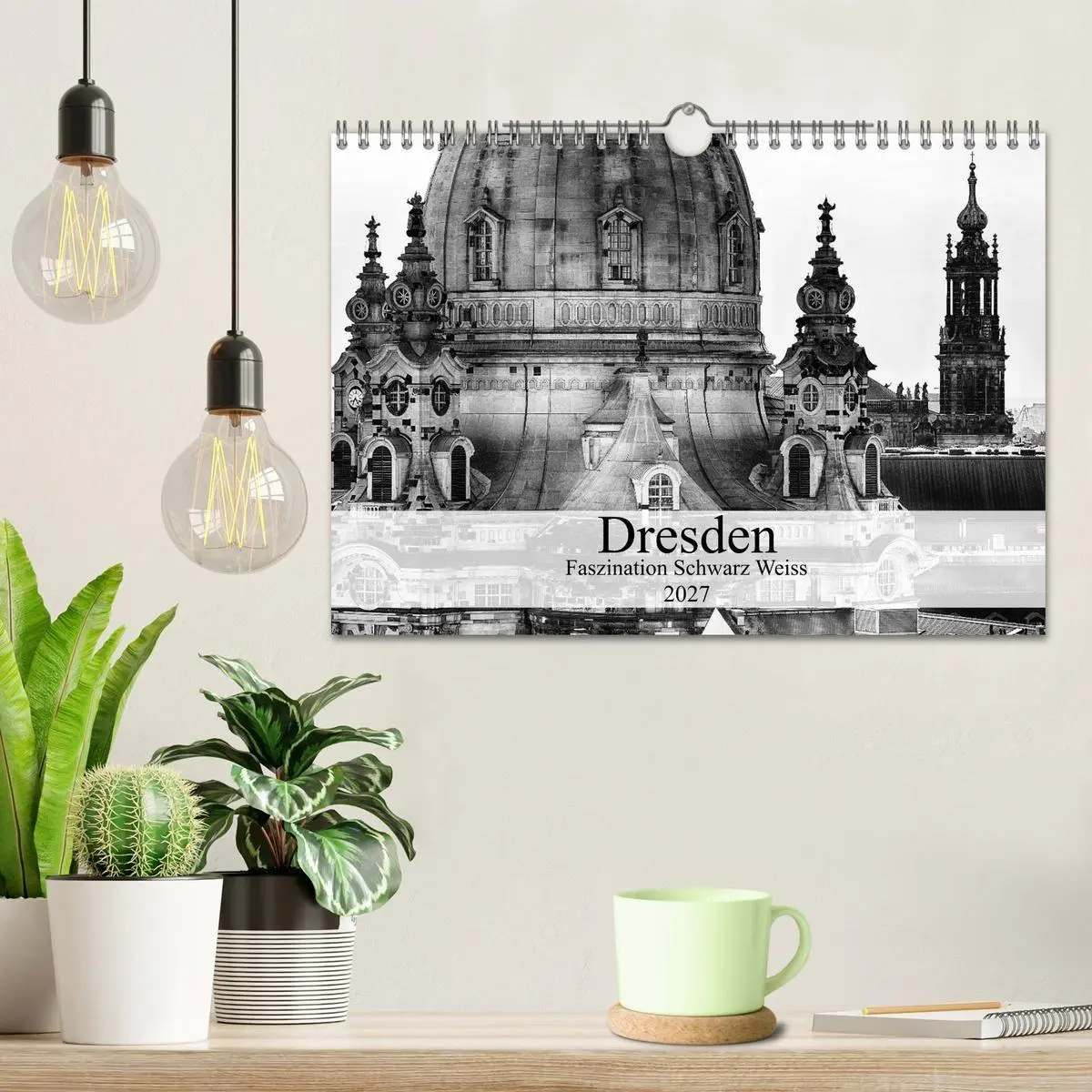 Bild: 9783594143933 | Dresden Faszination Schwarz Weiss (Wandkalender 2027 DIN A4 quer),...