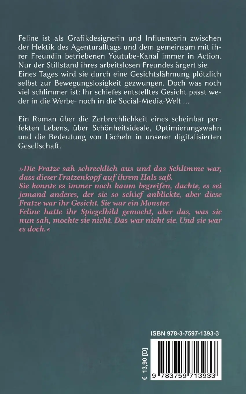 Rückseite: 9783759713933 | Felines Fratze | Marina Jenkner | Taschenbuch | Paperback | 300 S.