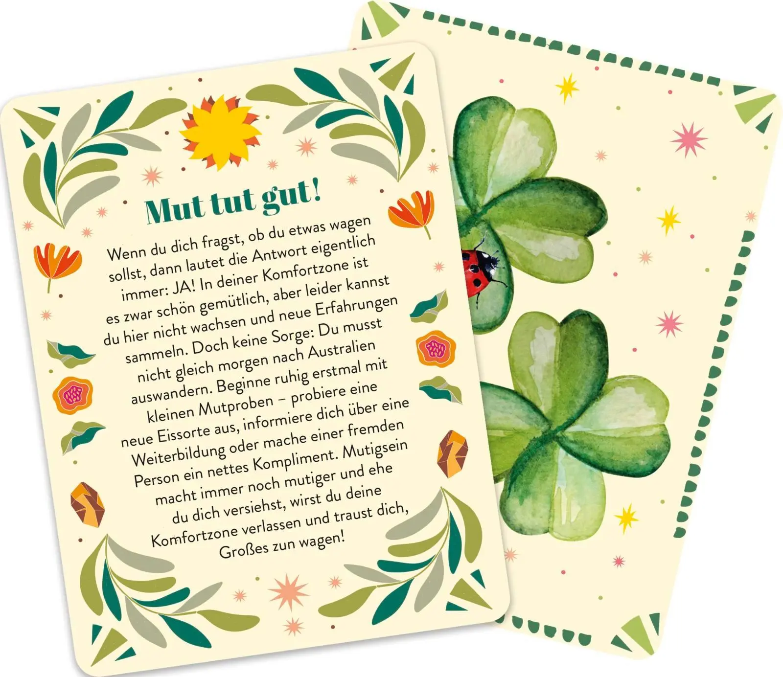 Bild: 9783848503933 | Orakelkarten: Neuer Tag, neues Glück! | Kristin Funk | Taschenbuch