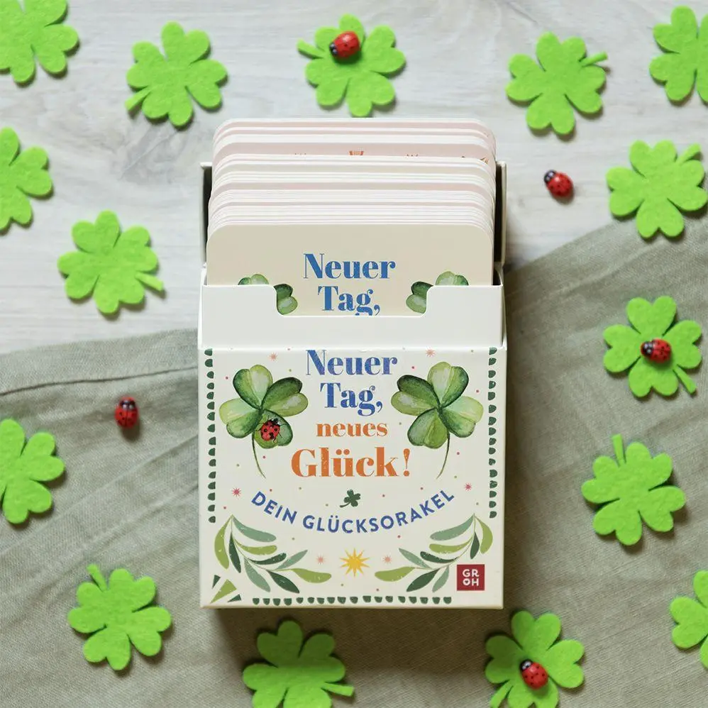 Bild: 9783848503933 | Orakelkarten: Neuer Tag, neues Glück! | Kristin Funk | Taschenbuch
