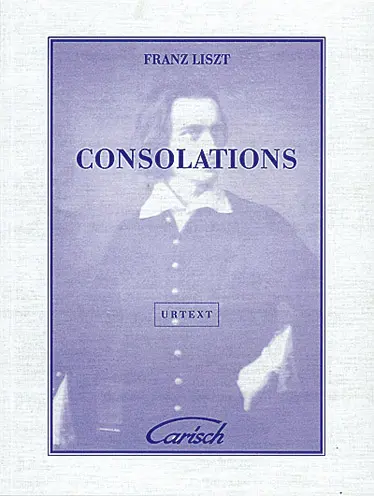 Cover: 9788872073933 | Consolations, for Piano | Franz Liszt | Urtext Collection (Carisch)