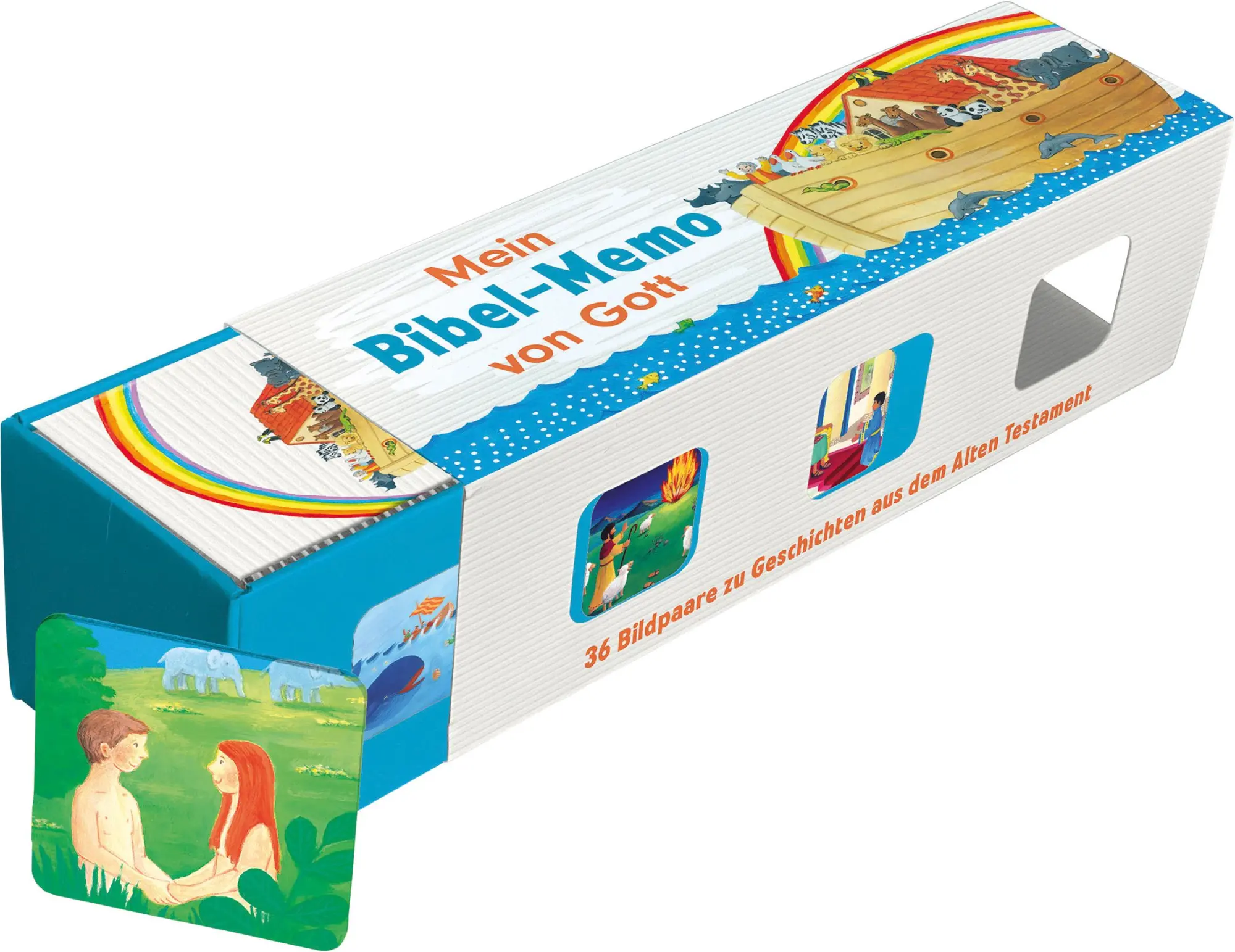 Cover: 4250572104033 | Mein Bibel-Memo von Gott | Astrid Krömer | Spiel | Spiel | 0403 | 2025