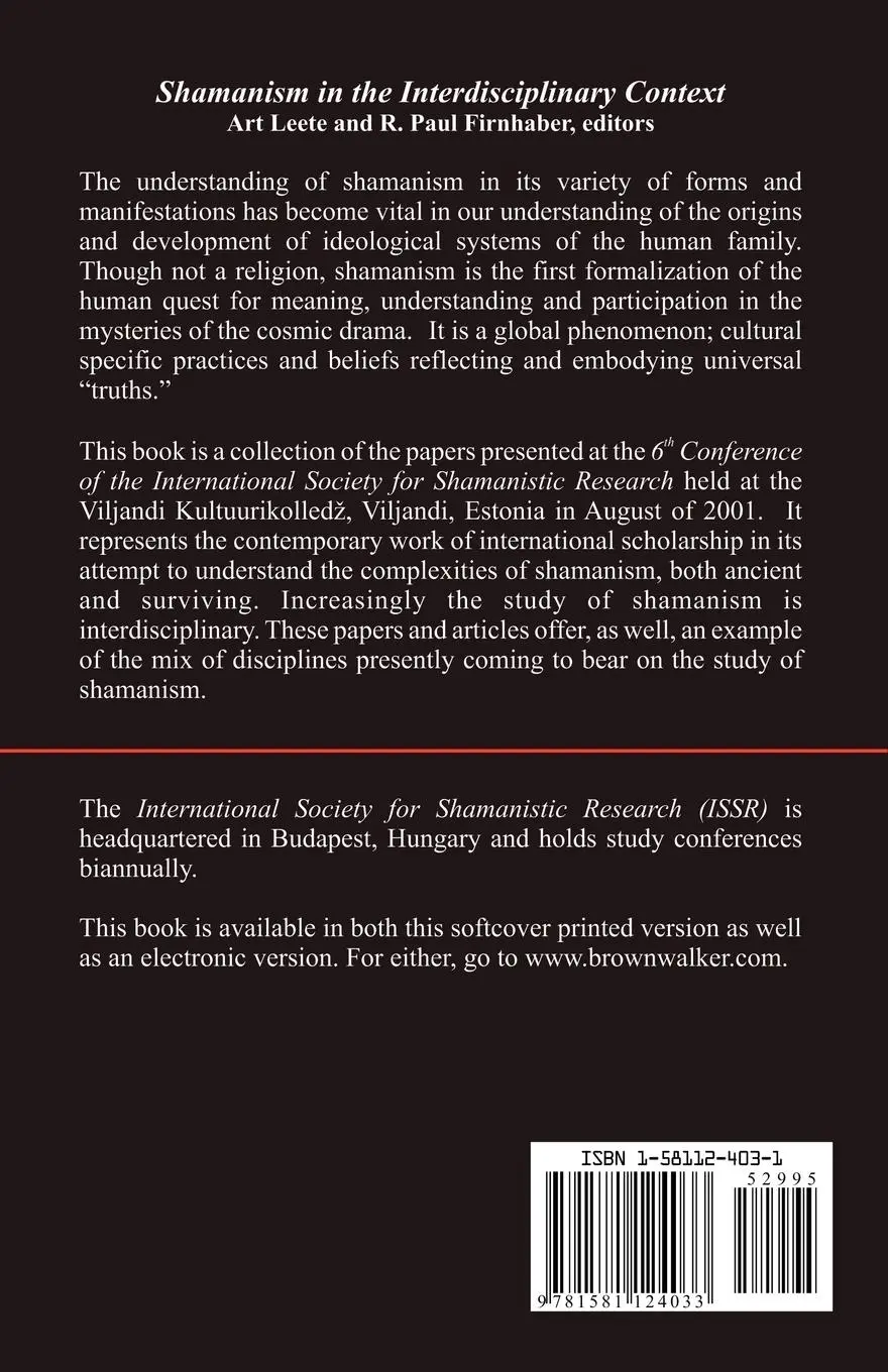 Rückseite: 9781581124033 | Shamanism in the Interdisciplinary Context | Art R. Leete (u. a.)