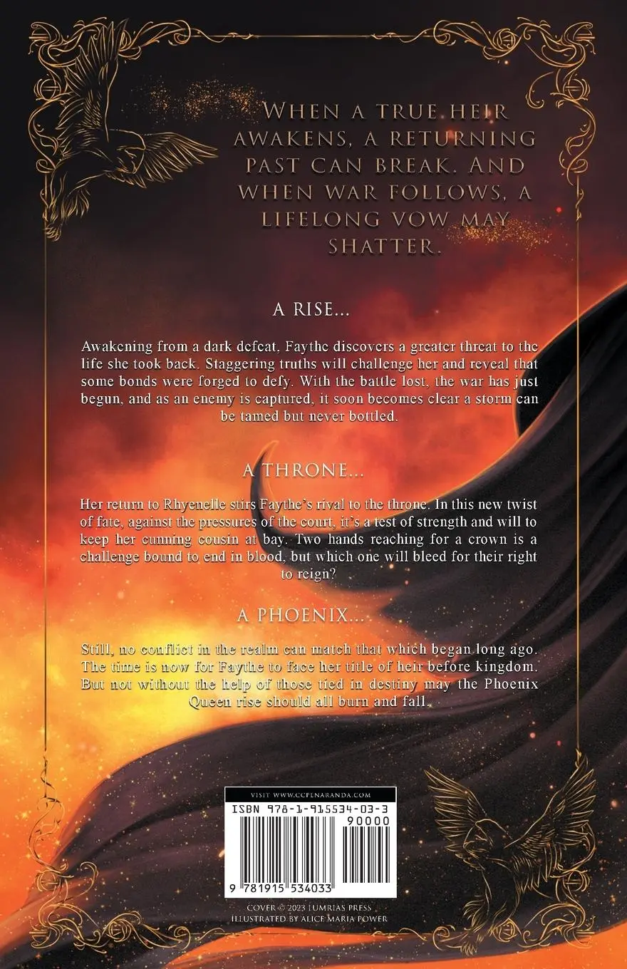 Rückseite: 9781915534033 | A Sword from the Embers | An Heir Comes to Rise Book 5 | Peñaranda