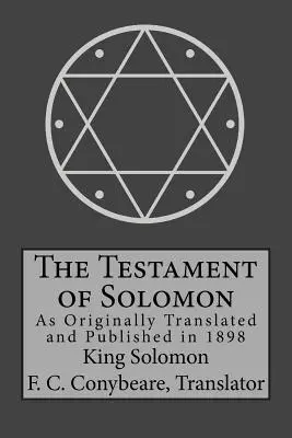 Cover: 9781946774033 | The Testament of Solomon | King Solomon | Taschenbuch | Englisch