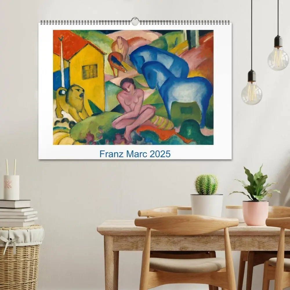 Bild: 9783435324033 | Franz Marc 2025 (Wandkalender 2025 DIN A2 quer), CALVENDO...