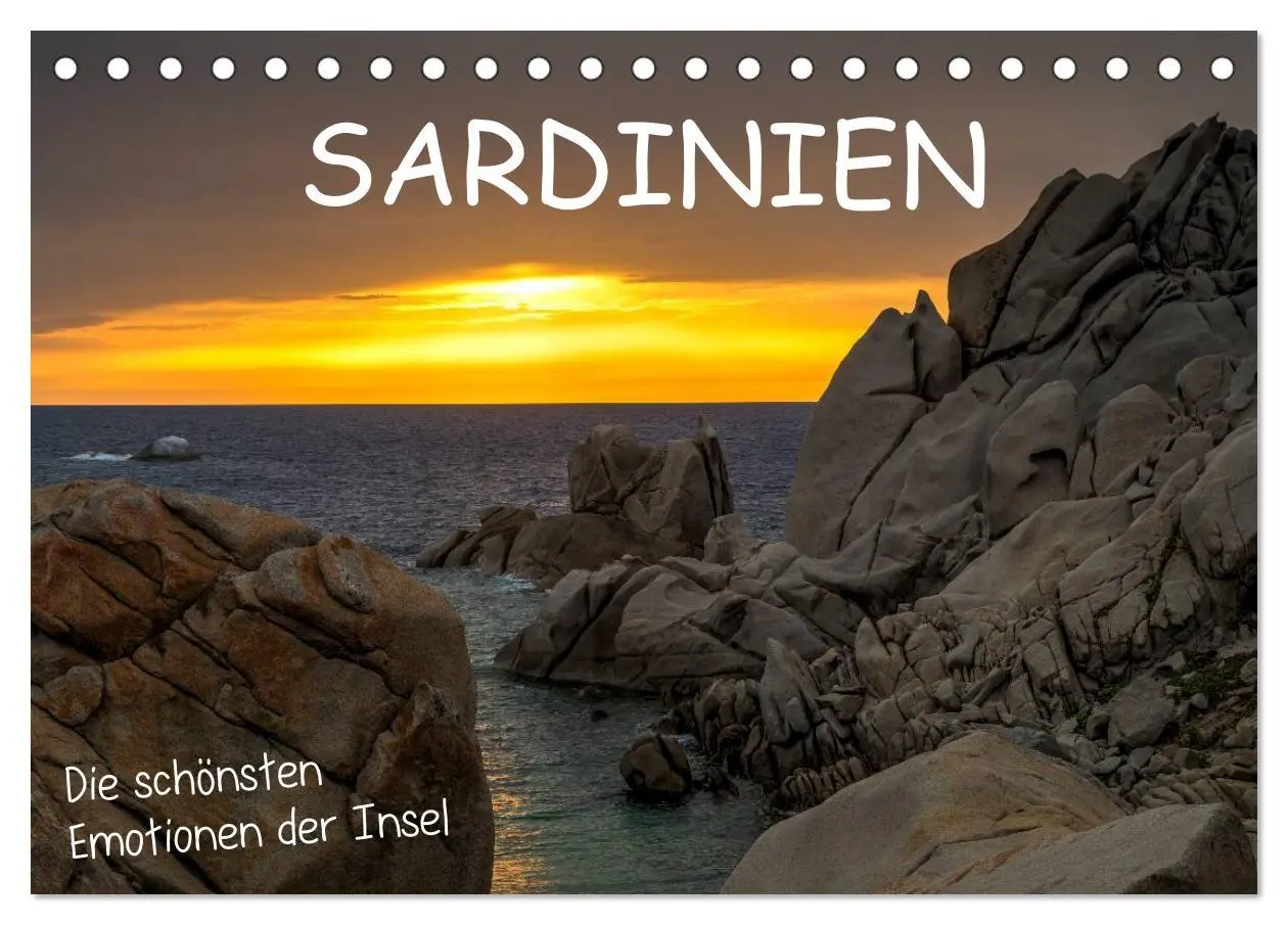 Cover: 9783435494033 | Sardinien - die schönsten Emotionen der Insel (Tischkalender 2025...